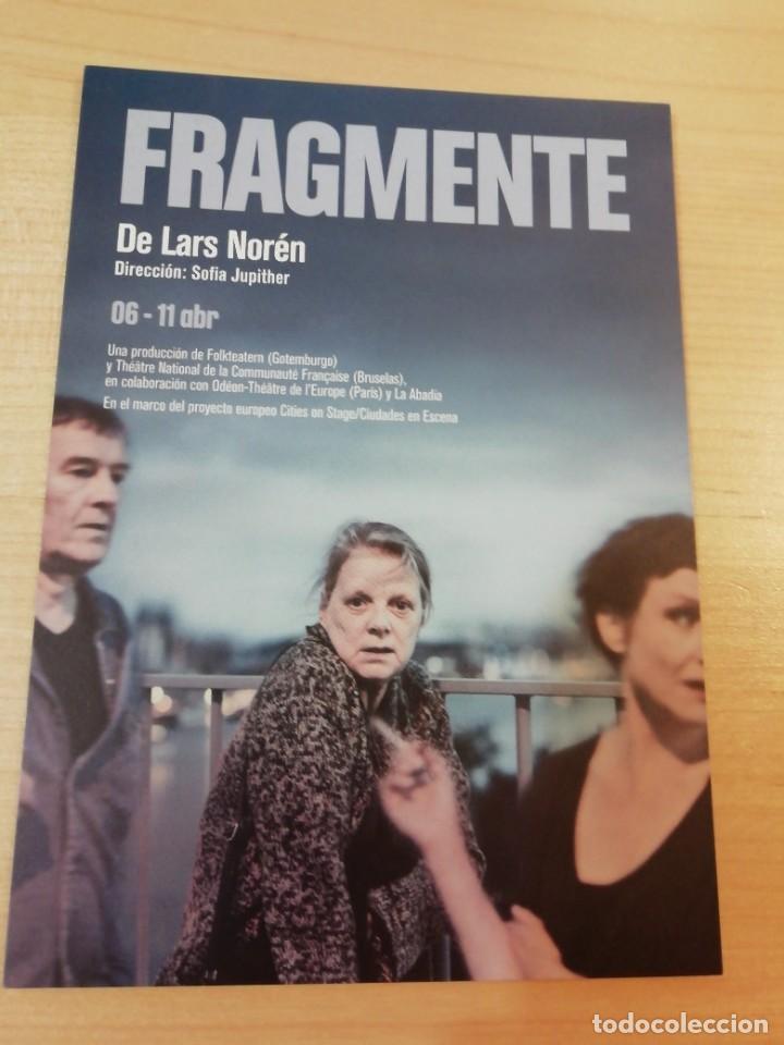 Postkarten: Postal Fragmente (Lars Nor&eacute;n) Teatro de la Abad&iacute;a Madrid 2013 Cities on Stage/Ciudades en Escena