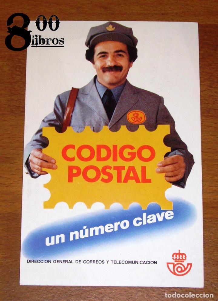 Cartoline: POSTAL. C&Oacute;DIGO POSTAL : Un n&uacute;mero clave / Direcci&oacute;n General de Correos y Telecomunicaci&oacute;n. ALVI Indu