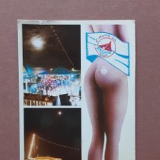 Postales: POSTAL INVITACIÓN. FOTO PARÍS Nº9. L´ATLANTIDA CLUB. SITGES. BARCELONA. 1987. CIRCULADA SIN SELLO.