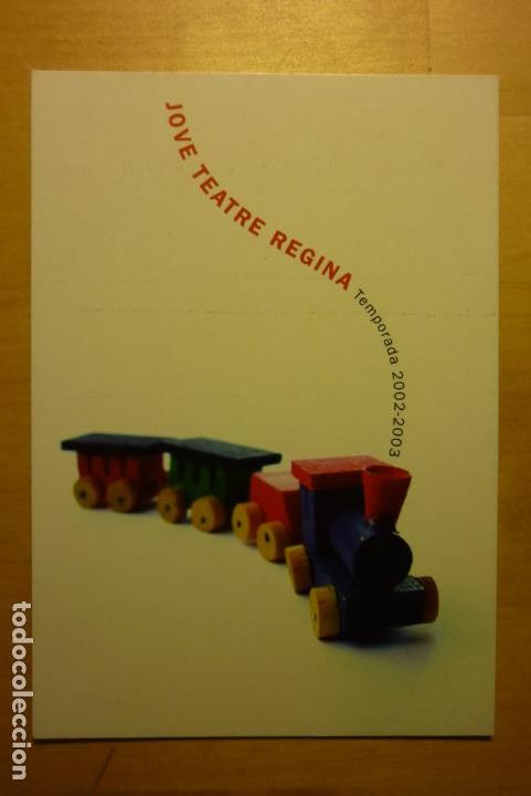 Cartoline: Postal Jove Teatre Regina Barcelona Temporada 2002/2003 Programaci&oacute; Infantil