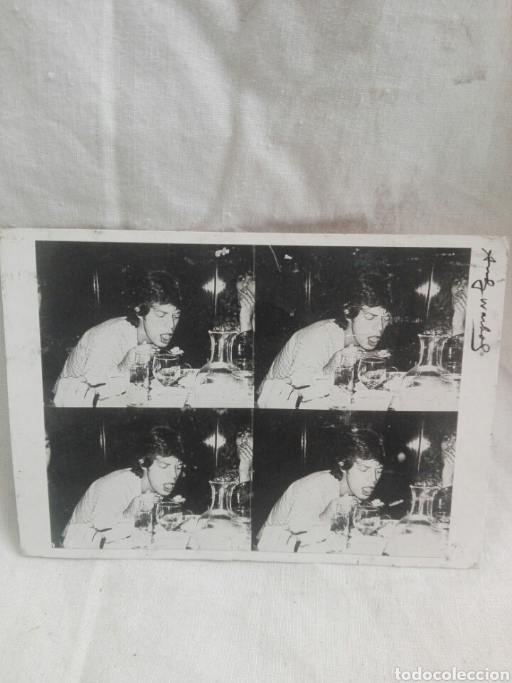 Postales: Postal Michael Jagger rolling stones