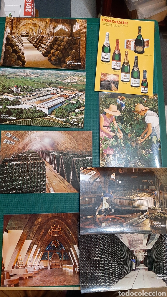 Postales: 8 POSTALES VINTAGE CODORNIU BRU 1976 - Foto 2