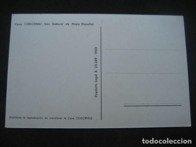 Postales: POSTAL CASA CODORNIU 1963 - Foto 3