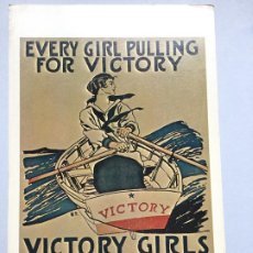 Postales: EVERY GIRL PULLING FOR VICTORY - VICTORY GIRLS UNITED WAR WORK CAMPAIGN - 1971 - 23X15