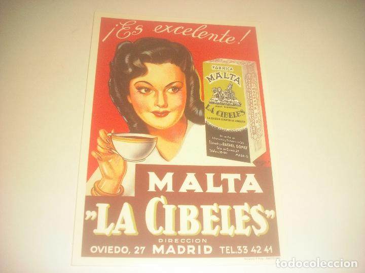 Postales: MALTA LA CIBELES . POSTAL REPLICA, EDICIONES AM. - Foto 1