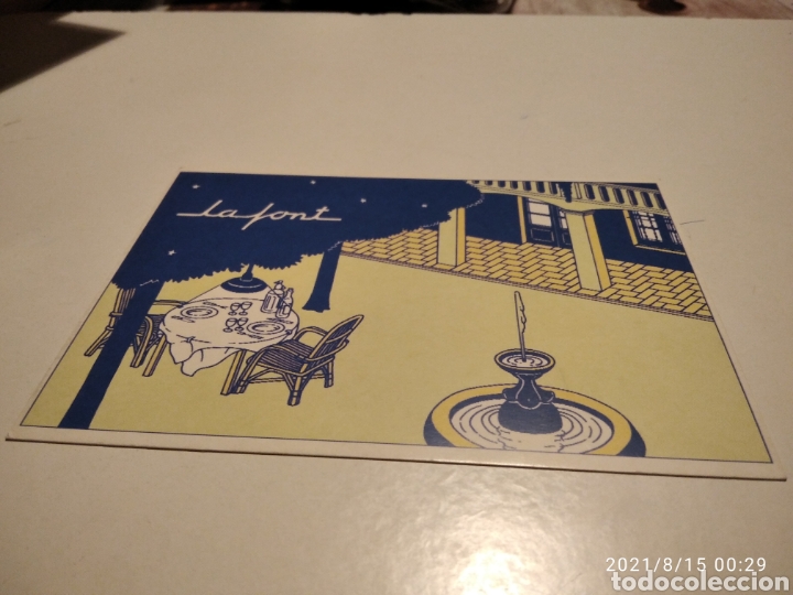 Postales: Postal restaurante bar La Font, Girona - Foto 1