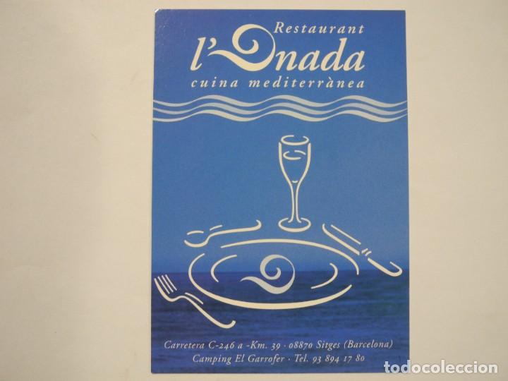 Postales: Publicidad: Lonada Restaurant. Sitges Barcelona - Foto 1