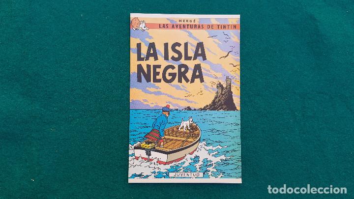 Postales: POSTAL PUBLICIDAD TINTIN - LA ISLA NEGRA
