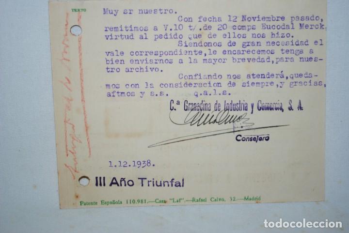 Postales: GRANADINA DE INDUSTRIA Y COMERCIO . - Foto 2
