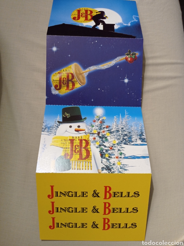 Postales: Lote de 4 postales J&B con motivos navide&ntilde;os - Foto 1