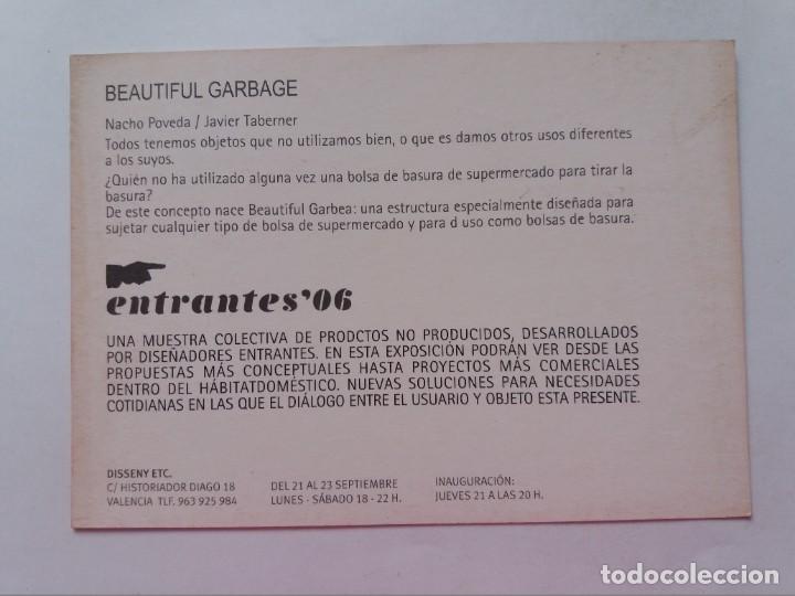 Postales: POSTAL PUBLICITARIAS - ENTRANTES 06 - BEAUTIFUL/GARBAGE - Foto 2