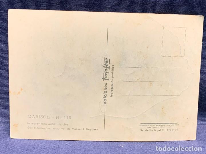 Postales: POSTAL MARISOL N&ordm;118 EDICIONES TARJEFHER 14X9CMS - Foto 2