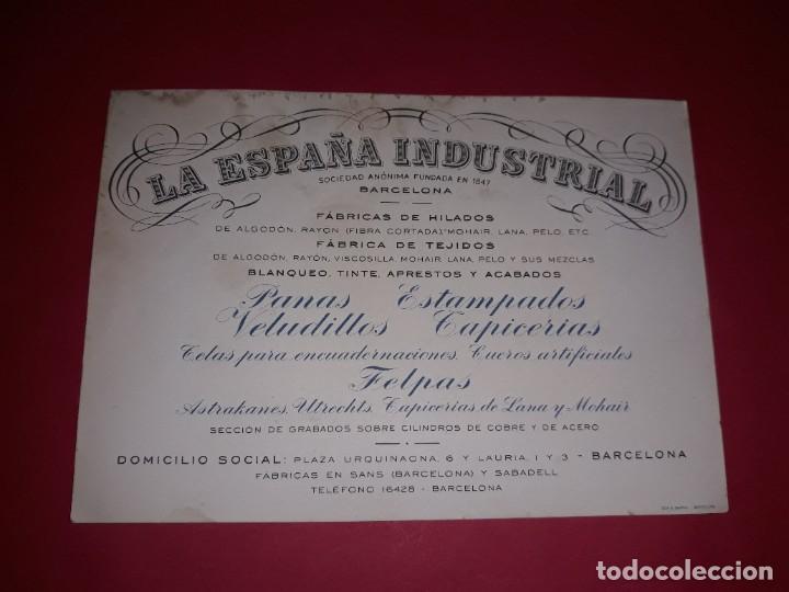 Postales: Postal Publicitaria de la España Industrial - Foto 2 - 295704883