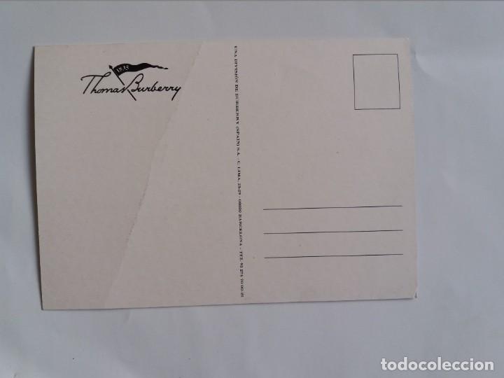 Postales: POSTAL PUBLICITARIA - PERRO - THOMAS BURBERRY - Foto 2
