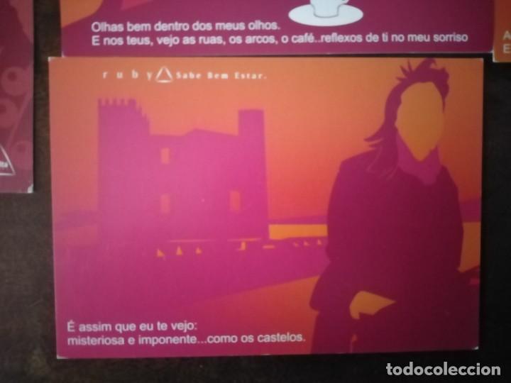 Postales: Lote de 7 postales de Caf&eacute;s Delta. Distintas. - Foto 8