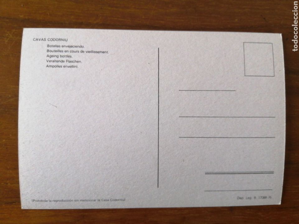 Postales: POSTAL CAVA CODORNIU - Foto 2