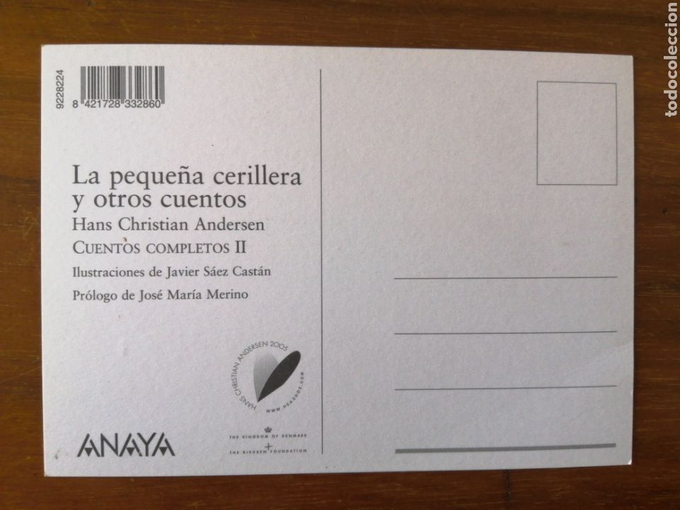 Postales: POSTAL EDITORIAL ANAYA - Foto 2