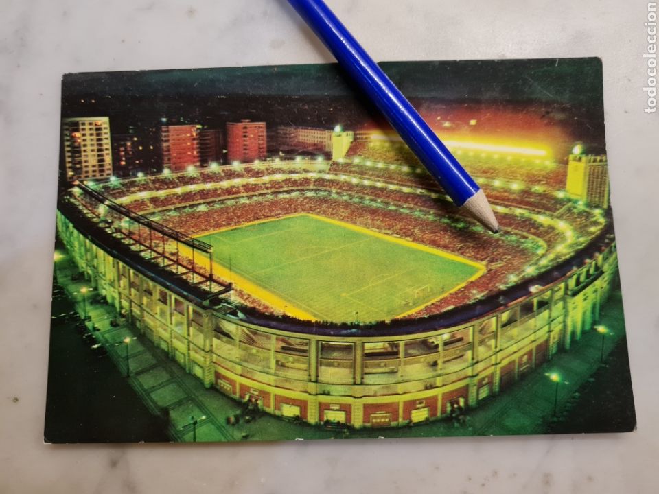 Postales: Postal Estadio Saniago Bernabeu