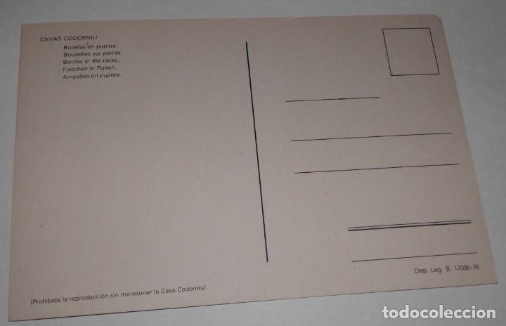 Postales: TARJETA POSTAL DE LAS CAVAS CODORNIU - Foto 2
