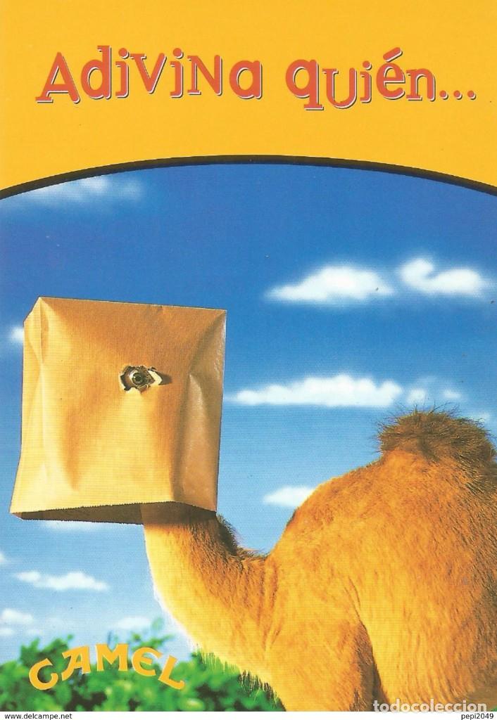 Postales: *** PN508 - POSTAL - CAMEL - ADIVINA QUI&Eacute;N .... - Foto 1