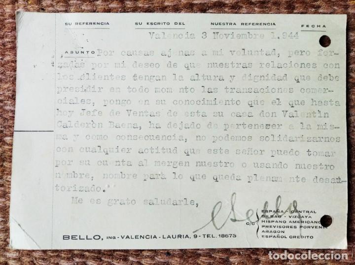 Postales: FIBROCEMENTOS CASTILLA - VALENCIA - Foto 2