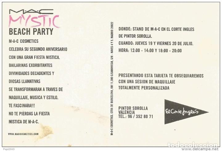 Postales: *** PR129 - POSTAL - MAC MYSTIC BEACH PARTY - Foto 2