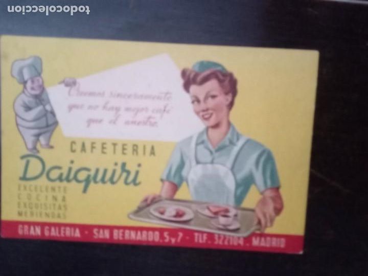 Postales: Madrid.Cafeteria Daiquiri. - Foto 1