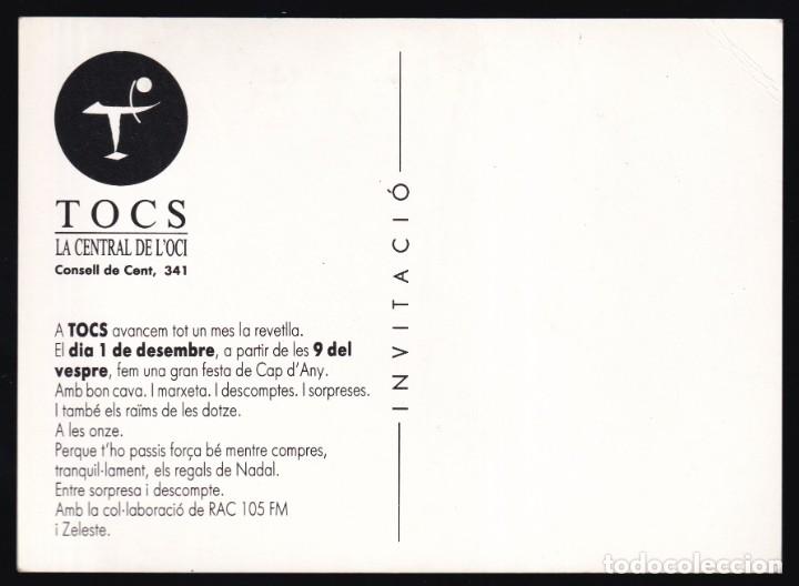 Postales: Barcelona. Librer&iacute;a *Tocs* Nueva. - Foto 2