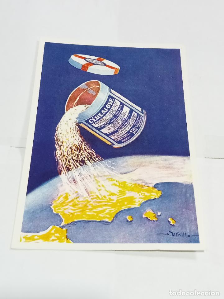Postcards: TARJETA POSTAL. PUBLICIDAD. COLECCI&Oacute;N CARLOS VELASCO. HARINA ALIMENTARIA C&Eacute;REALOSE