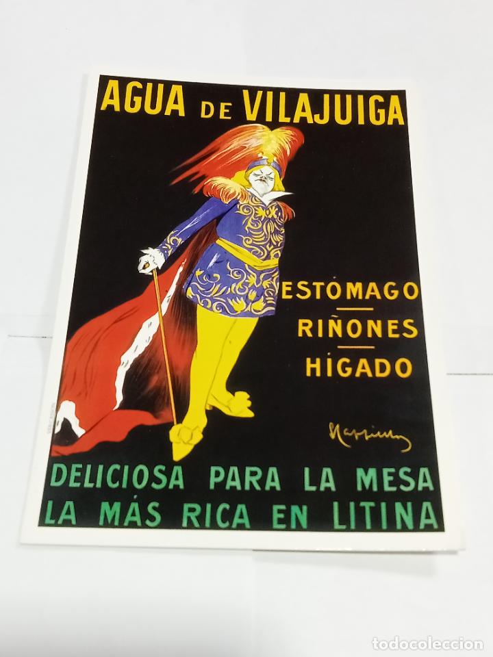 Postcards: TARJETA POSTAL. PUBLICIDAD. COLECCI&Oacute;N CARLOS VELASCO. AGUA DE VILAJUIGA