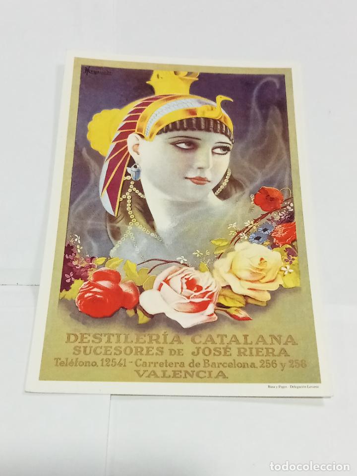 Postcards: TARJETA POSTAL. PUBLICIDAD. COLECCI&Oacute;N CARLOS VELASCO. DESTILER&Iacute;A CATALANA