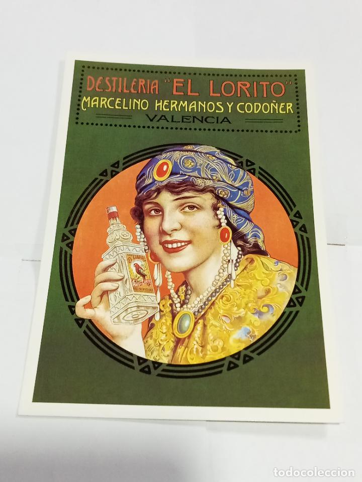 Postcards: TARJETA POSTAL. PUBLICIDAD. COLECCI&Oacute;N CARLOS VELASCO. DESTILER&Iacute;A EL LORITO