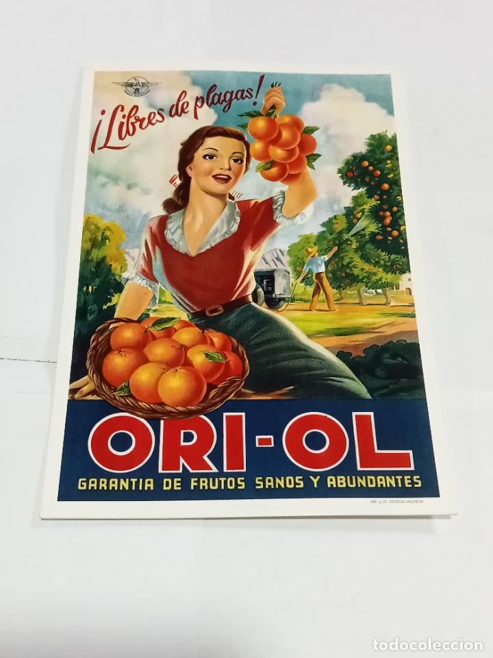 Cartes Postales: TARJETA POSTAL. PUBLICIDAD. COLECCI&Oacute;N CARLOS VELASCO. ANTIPLAGAS ORI-OL