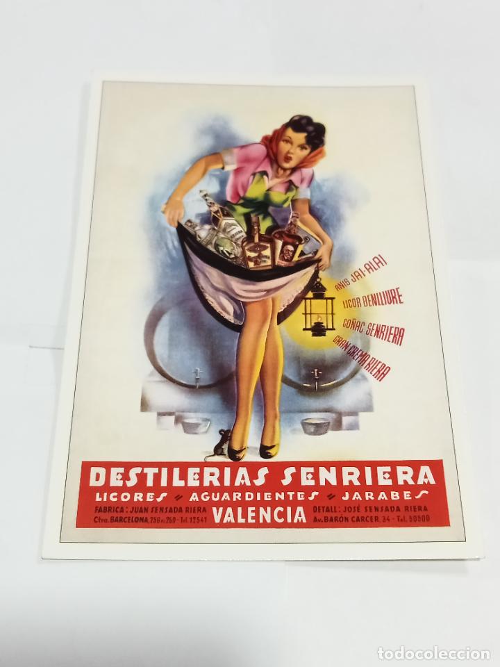 Postcards: TARJETA POSTAL. PUBLICIDAD. COLECCI&Oacute;N CARLOS VELASCO. DESTILER&Iacute;AS SENRIERA