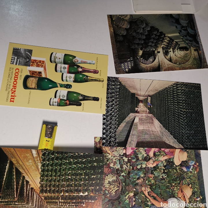 Postales: Sobre con 6 postales de la Casa de cava Codorniu de 1969 - Foto 5
