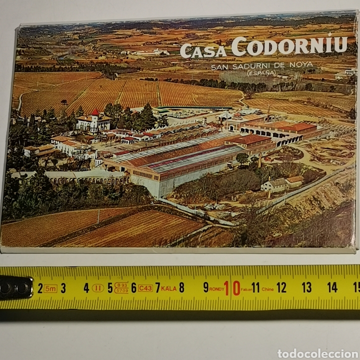 Postales: Sobre con 6 postales de la Casa de cava Codorniu de 1969 - Foto 1