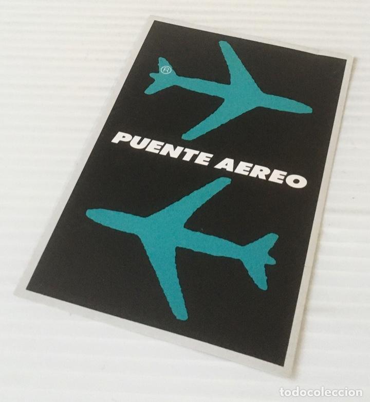 Postales: PUENTE AEREO. MODA BARCELONA. DISE&Ntilde;O. - Foto 1