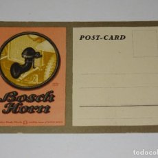Postales: POSTAL AUTOMOVIL - BOSCH HORN - ILUSTRADA POR BERN HARD - SEÑALES DE USO