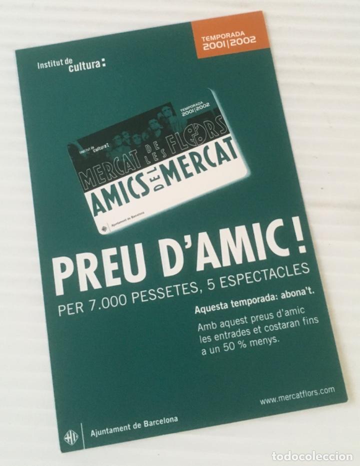 Postales: POSTAL AMICS DEL MERCAT. BARCELONA. - Foto 1