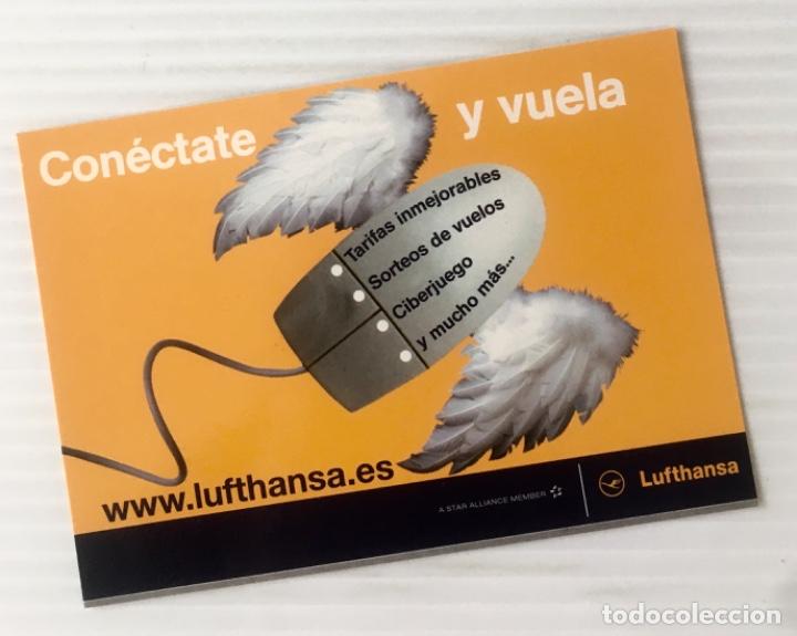 Postales: POSTAL. LUFTHANSA. CONECTATE Y VUELA. - Foto 1