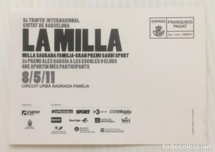 Postales: POSTAL LA MILLA. BARCELONA. - Foto 2