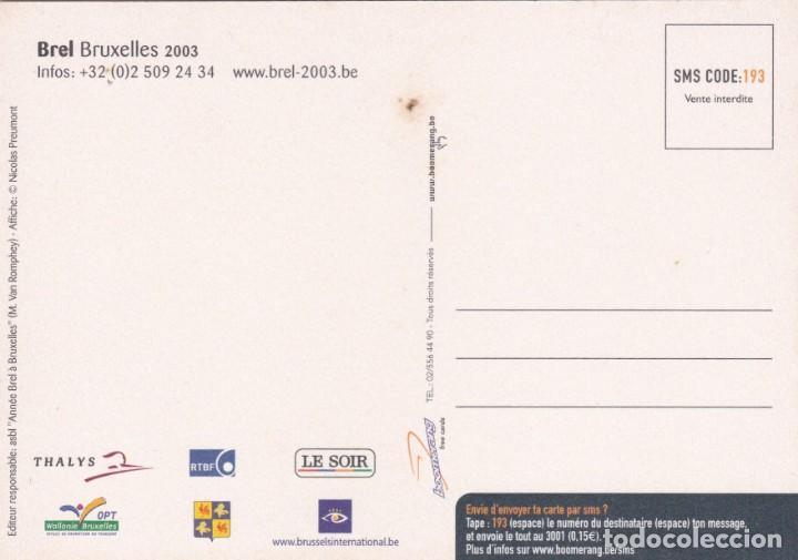 Postales: BREL BRUXELLES 2003 (BELGICA) - Foto 2