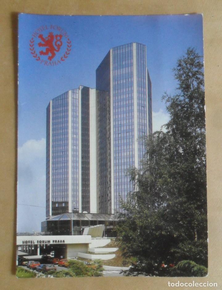 Postales: POSTAL - PRAGA, REPUBLICA CHECA - HOTEL FORUM - Foto 1