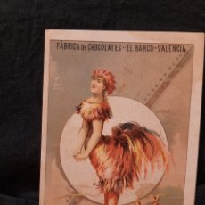Cartes Postales: FÁBRICA DE CHOCOLATES EL BARCO DE VALENCIA. Lote 349472824