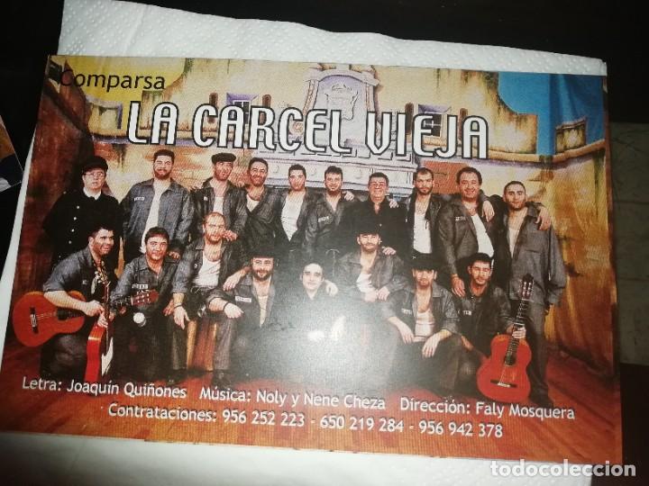 Postales: Carnaval de C&aacute;diz Postal comparsa la c&aacute;rcel vieja - Foto 1