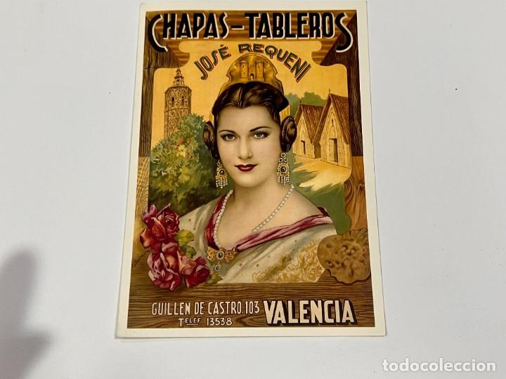 Postcards: TARJETA POSTAL. PUBLICIDAD. N&ordm; 2912 - CHAPAS - TABLEROS. EDICIONES AM