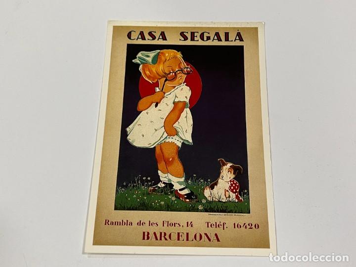 Postcards: TARJETA POSTAL. PUBLICIDAD. N&ordm; 2878 - CASA SEGAL&Aacute;. EDICIONES AM
