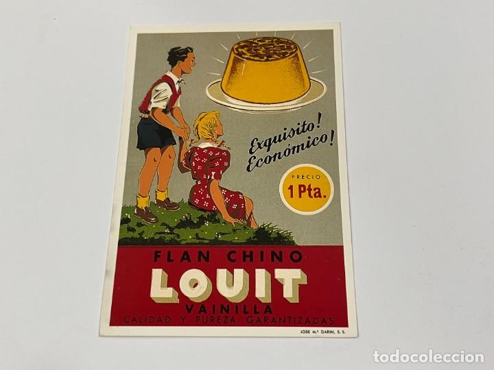 Postcards: TARJETA POSTAL. PUBLICIDAD. N&ordm; 2875 - FLAN CHINO. LOUIT. EDICIONES AM