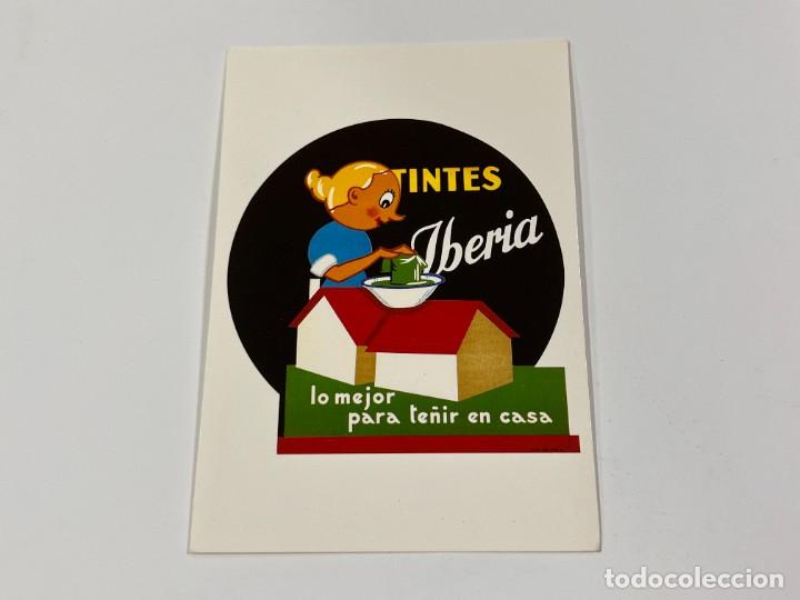 Cartes Postales: TARJETA POSTAL. PUBLICIDAD. N&ordm; AM3312 - TINTES IBERIA. EDICIONES AM