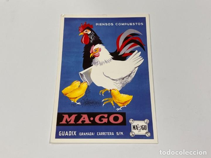 Cartes Postales: TARJETA POSTAL. PUBLICIDAD. N&ordm; AM3292 - PIENSOS COMPUESTOS MA-GO. EDICIONES AM